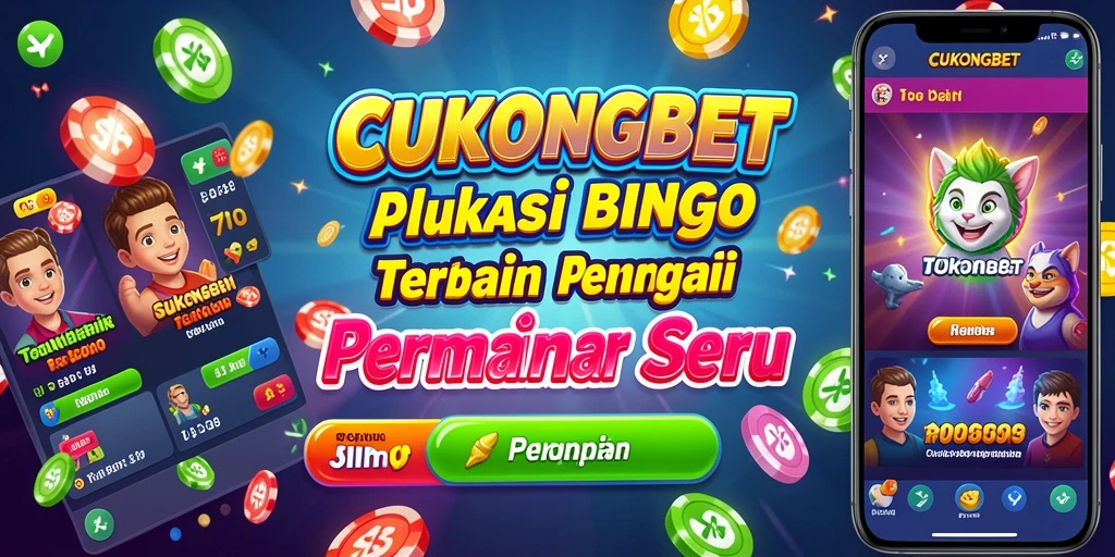 Tampilan seru gameplay Bingo di CUKONGBET.