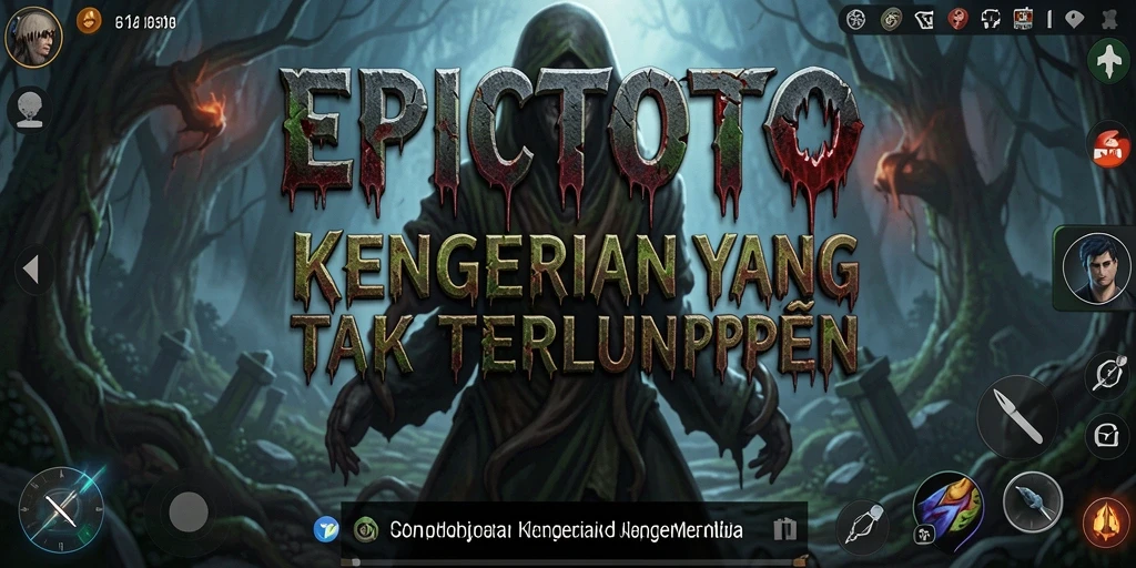 Tampilan gameplay menyeramkan dari EPICTOTO yang memikat.