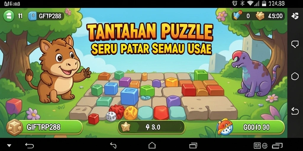 Screenshot menampilkan gameplay menarik dari GIFTRP288 yang penuh tantangan.