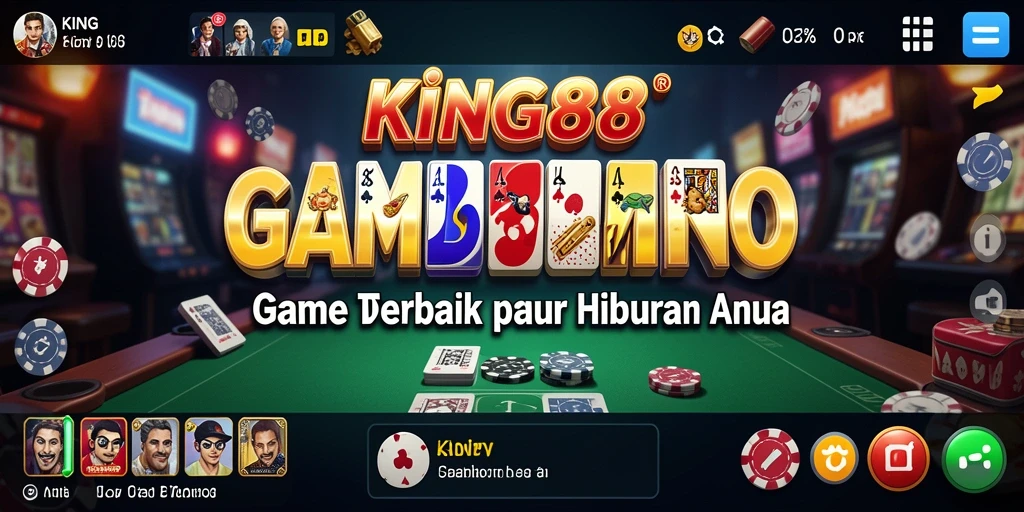 Tampilan gameplay seru dalam KING88 yang penuh tantangan.