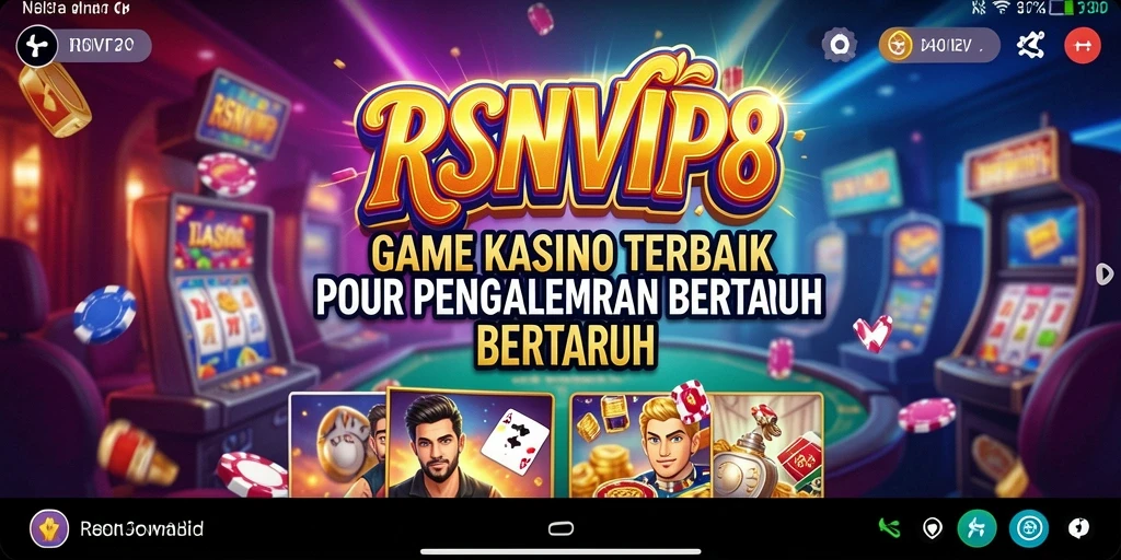 Tampilan menarik dari gameplay Kasino RSNVIP8 yang menggugah selera.