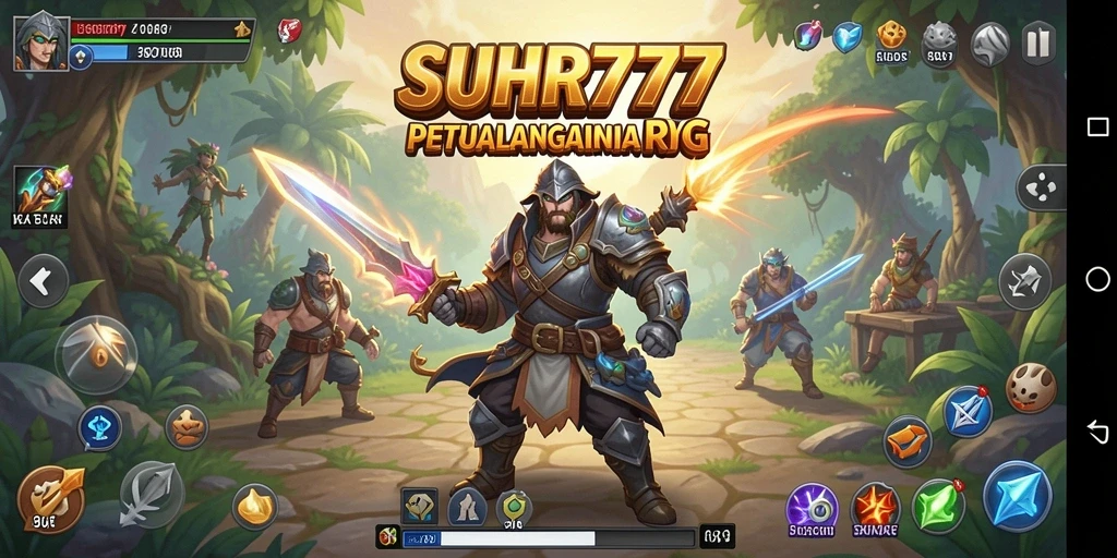 Tampilan gameplay mendebarkan di dunia RPG SUHU777.