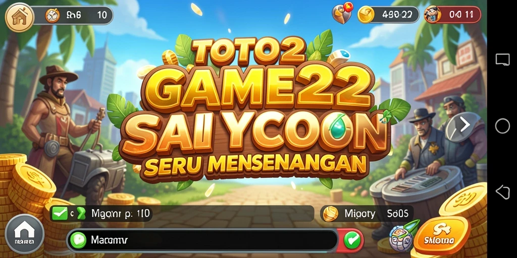 Tampilan gameplay seru dalam TOTO22 dengan berbagai pilihan bisnis.